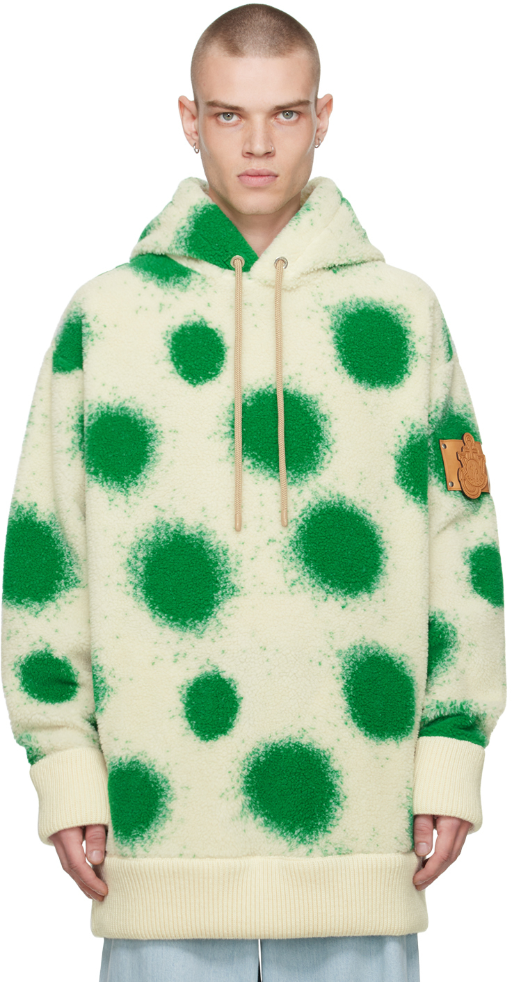 

Худи Off-White из натуральной шерсти Moncler Genius, Серый