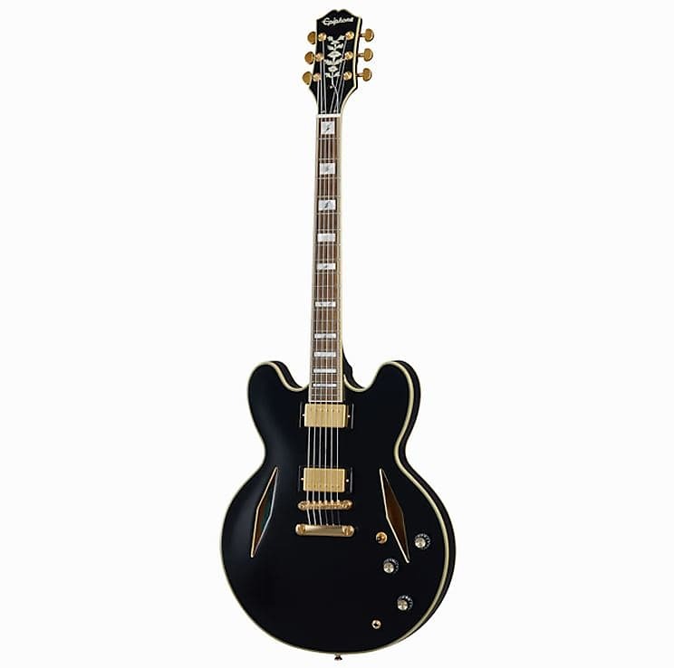 

Epiphone Emily Wolfe Signature Sheraton Stealth Black с корпусом EpiLite Emily Wolfe Signature Sheraton Stealth Black w/EpiLite Case