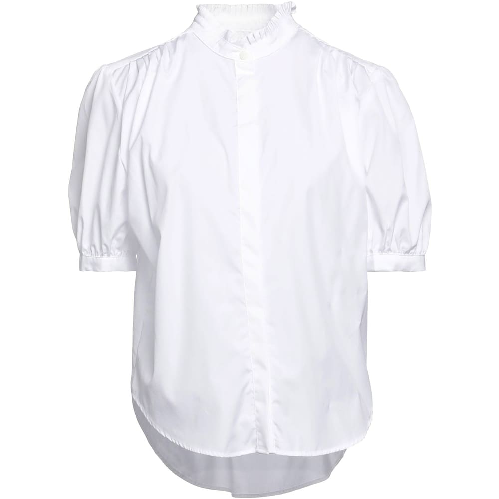 Рубашка Rag & Bone, белый мужская хлопковая рубашка с воротником стойкой однотонная свободная повседневная футболка с короткими рукавами весна лето 2023