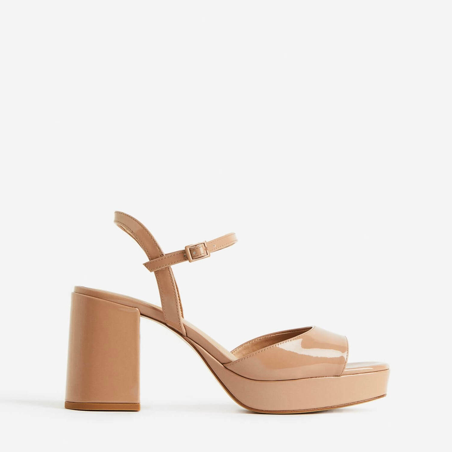 

Сандалии H&M Platform, темно-бежевый