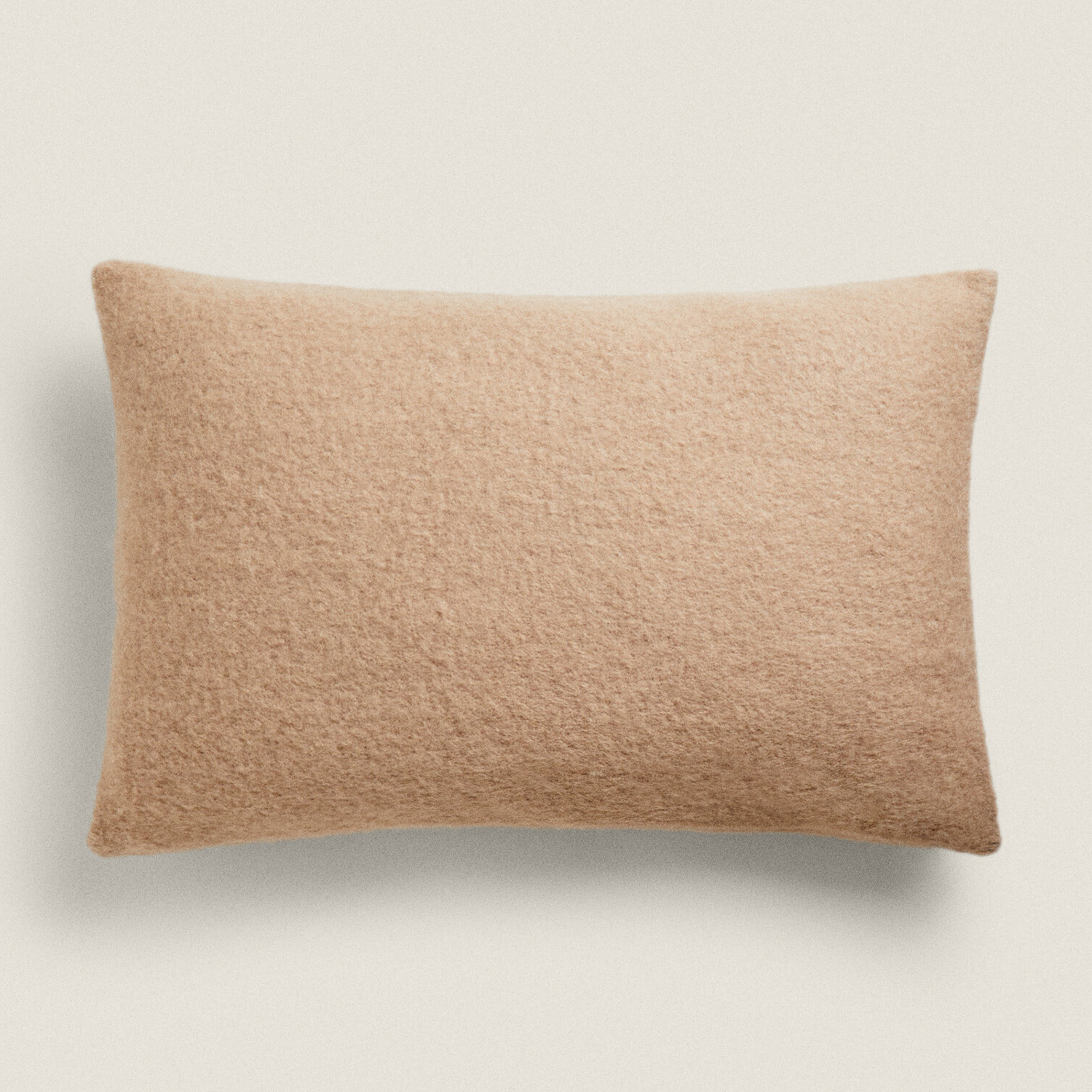 Чехол для подушки Zara Home Plain Wool Blend, светло-коричневый