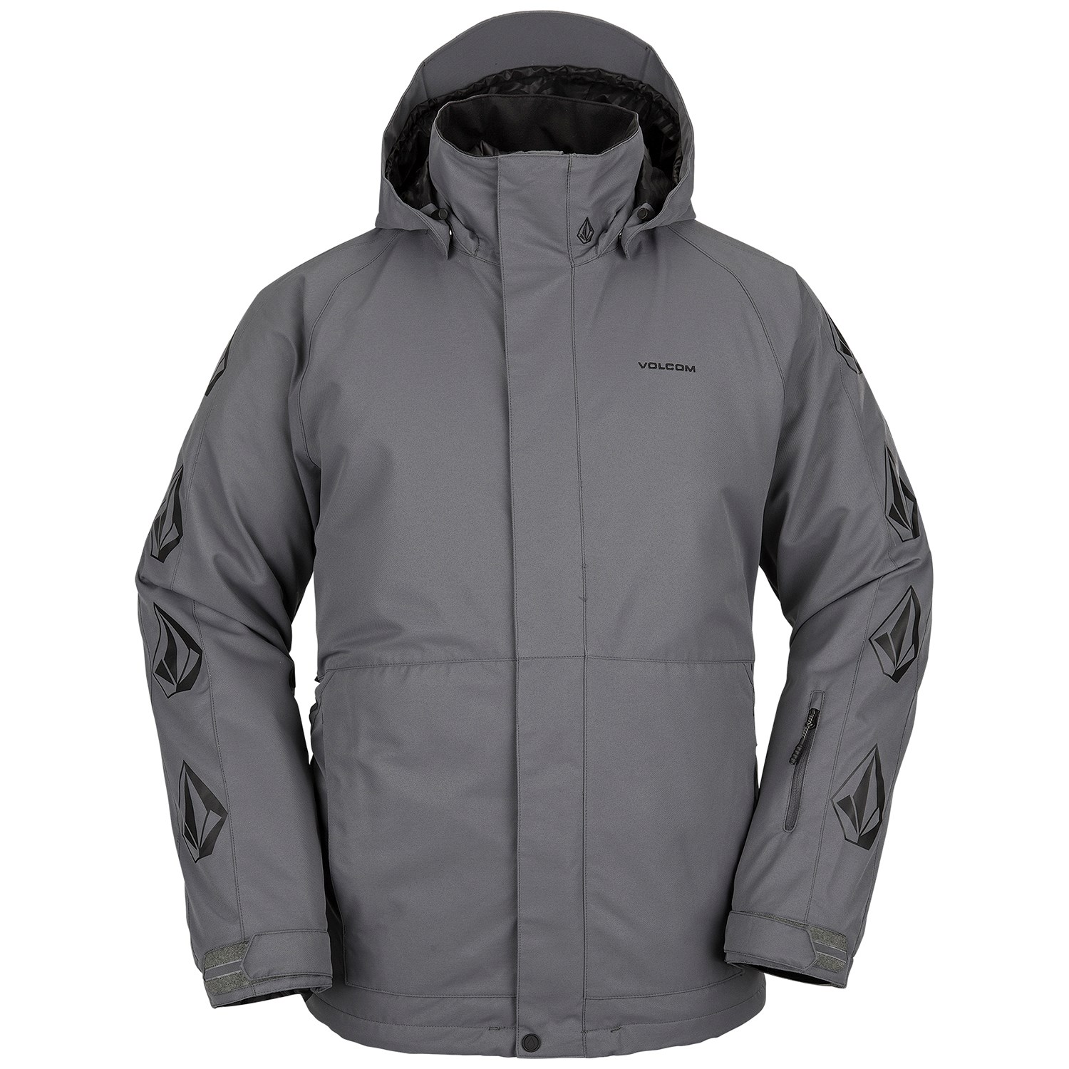 Куртка Volcom утепленная, серый цена и фото