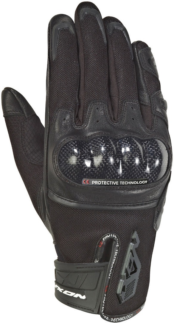 Перчатки Ixon Rs Rise Air, черные перчатки черные с пвх