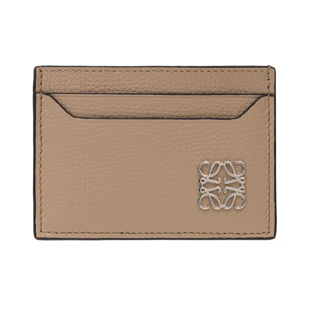 

Кожаная визитница Loewe Anagram, бежевый