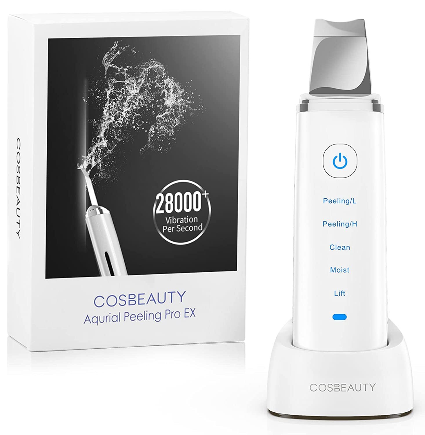 

Скруббер для лица Cosbeauty Blackhead Remover Pore Cleaner Comedo Extractor, белый
