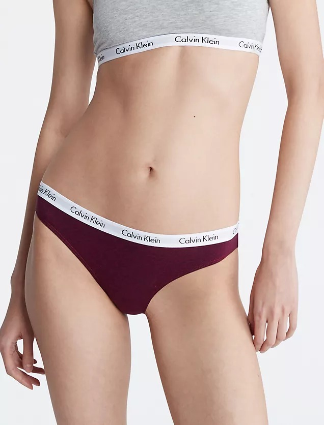 

Трусы Calvin Klein Carousel Logo Cotton, темно-красный