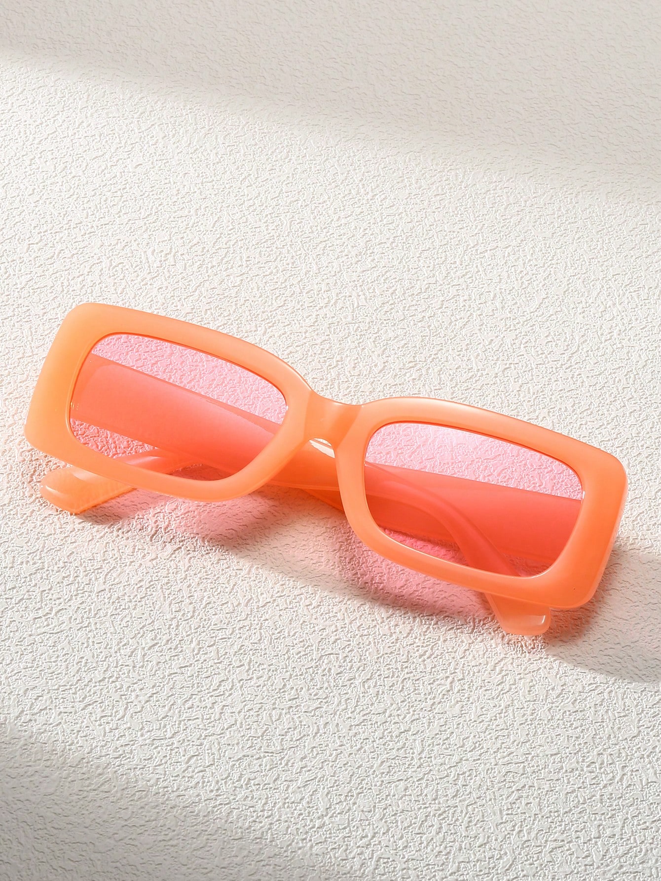1 шт. модные солнцезащитные очки унисекс в квадратной оправе с большой оправой Y2K индивидуальные летние пляжные солнцезащитные очки, арбуз розовый очки солнцезащитные мужские burberry в квадратной оправе черный