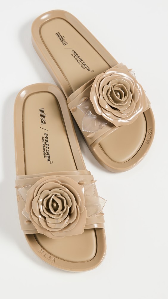 

Шлепанцы Melissa X Undercover Spikes Beach, бежевый