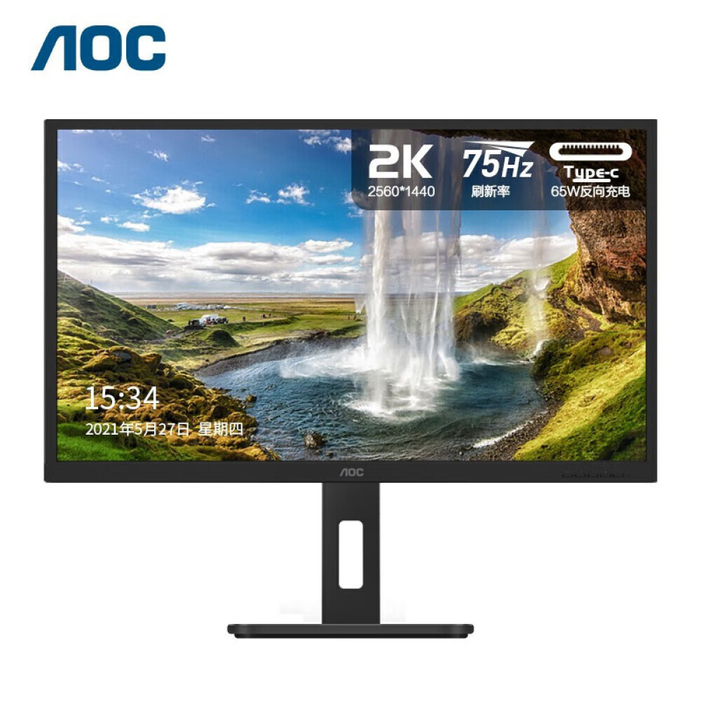 Монитор AOC Q32P2C, 31,5 IPS 2K монитор aoc q32p2c 31 ips 2k