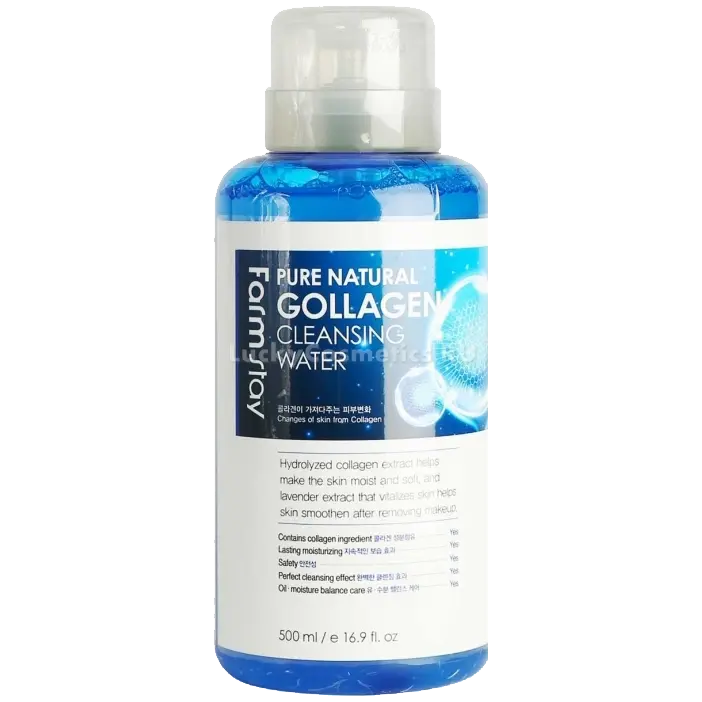 

Farmstay Collagen средство для снятия макияжа с лица, 500 мл