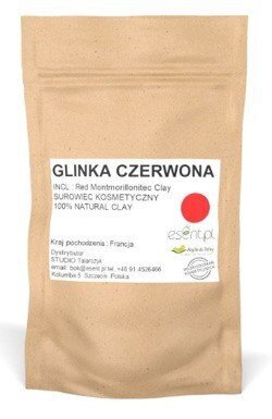 

Красная глина 100г НАТУРАЛЬНАЯ французская маска Esent