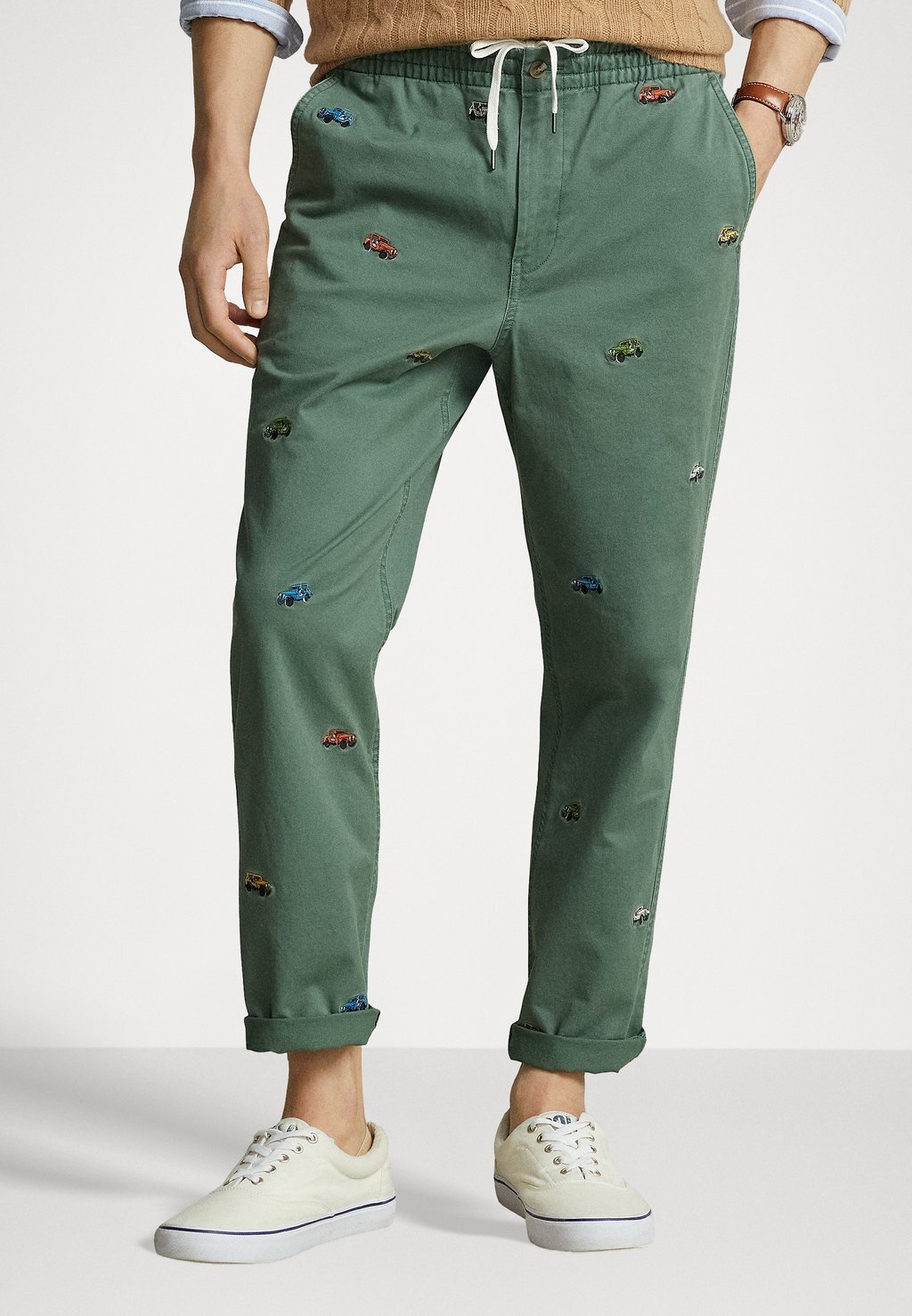 

Брюки PREPSTER FLAT FRONT Polo Ralph Lauren, мытый лес