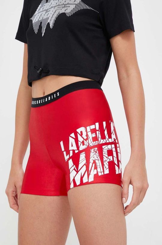 LaBellaMafia Hardcore Женские тренировочные шорты Labellamafia, красный
