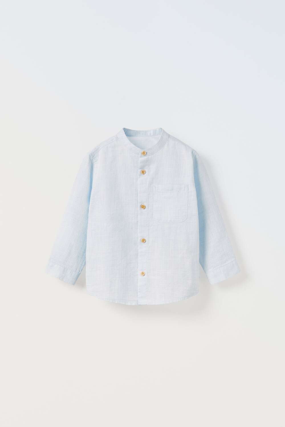 

Рубашка из платной плавки Zara, синий