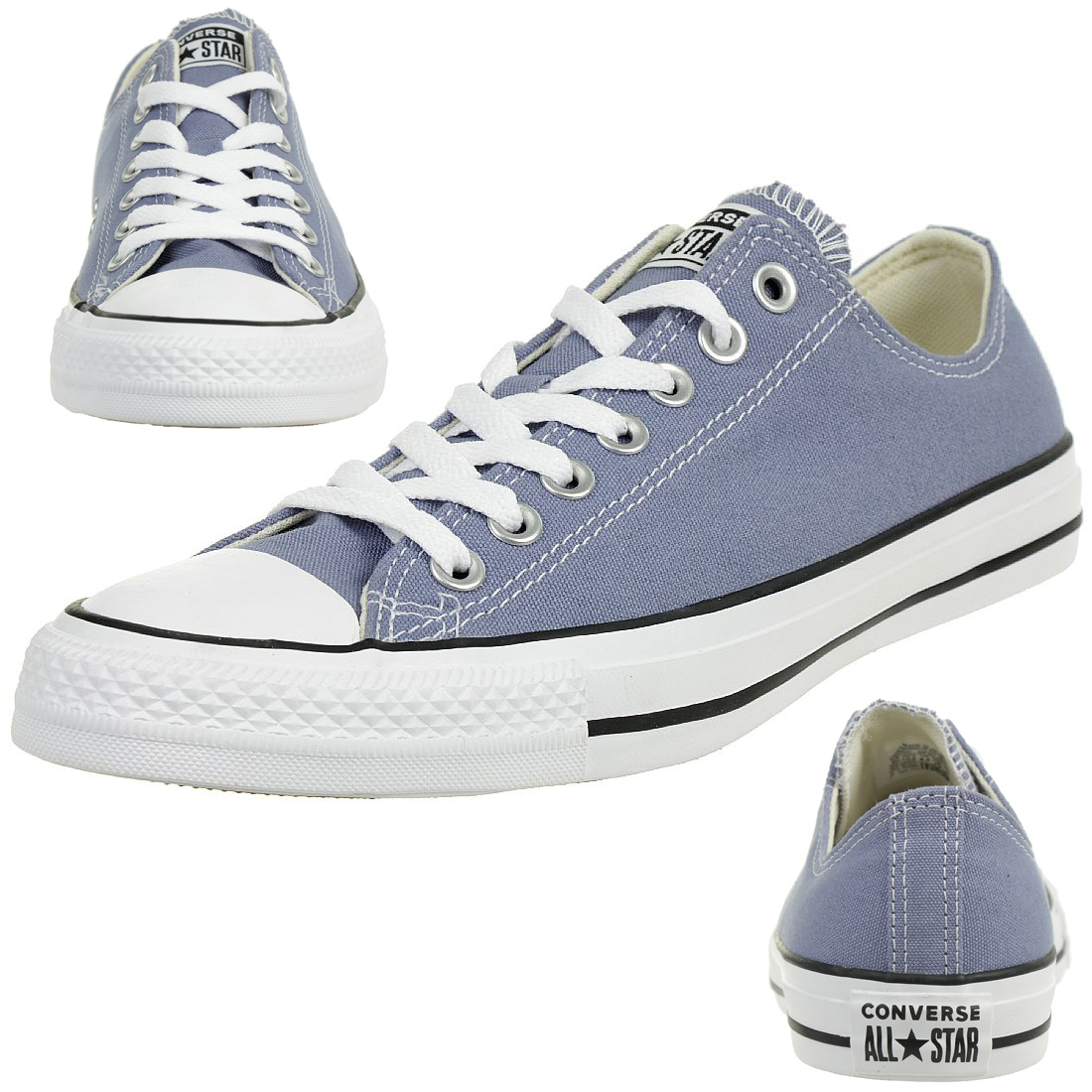 Кроссовки Converse Low CTAS OX Stellar Indigo, синий низкие кроссовки converse low ctas hi белый