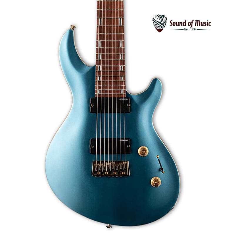 Электрогитара ESP LTD JR-208 Javier Reyes Signature 8-String Electric Guitar - Pelham Blue электрогитара esp ltd jr 208 javier reyes signature 8 string guitar – pelham blue