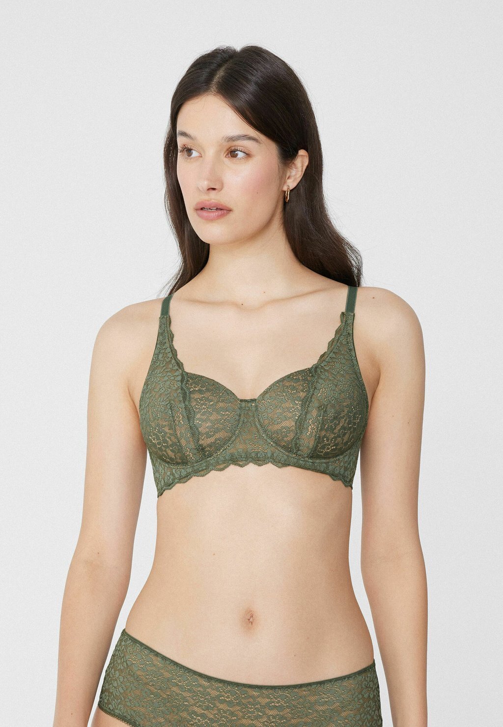 

Бюстгальтер-балконет PARIS Tezenis, оливковый