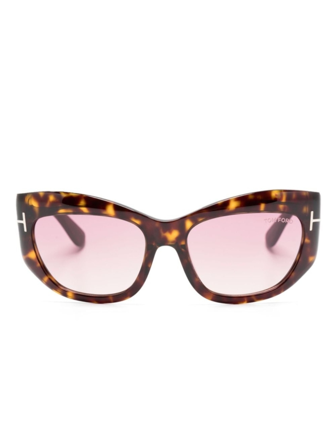 

TOM FORD Eyewear солнцезащитные очки Brianna FT1065 52T, коричневый