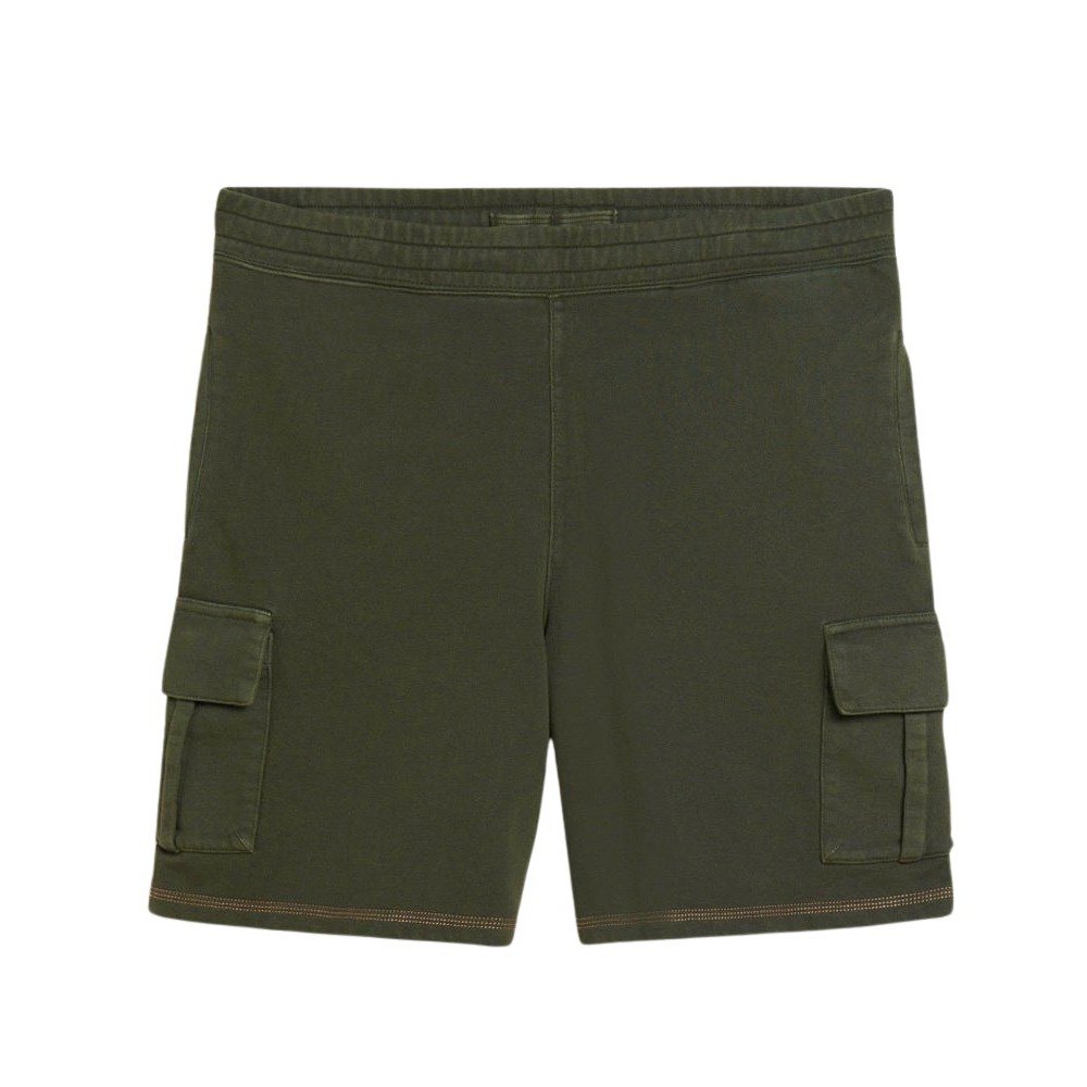 Шорты Superdry Contrast Stitch Cargo, зеленый vintage jeans overalls mens jumpsuit cargo work pants baggy bib contrast stitch denim overalls stitch trousers
