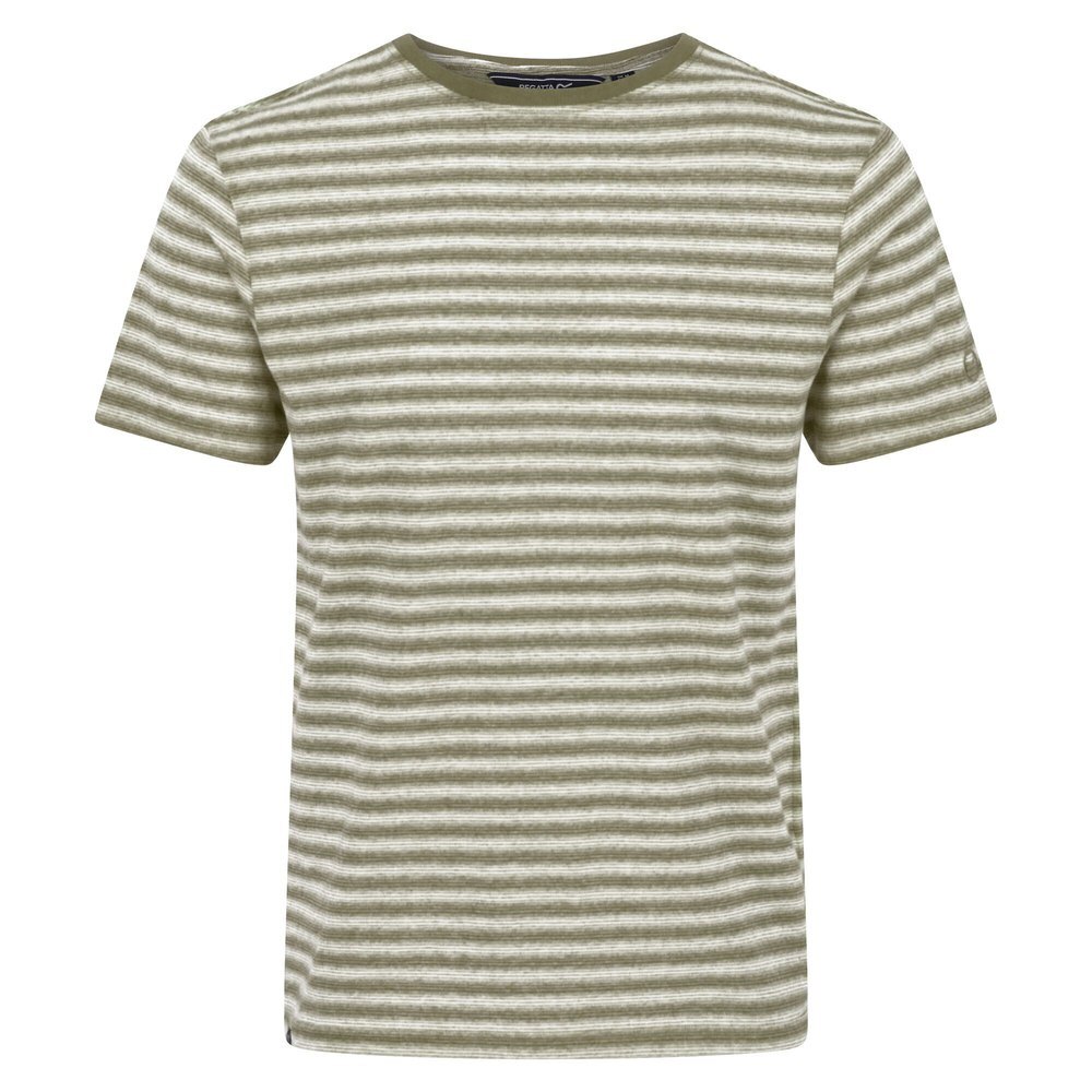 

Футболка Regatta Brayden Stripe, коричневый
