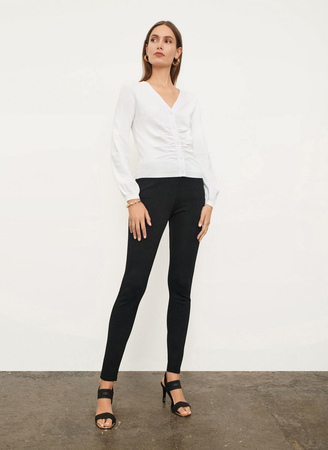 

Кардиган с длинными рукавами Donna Karan, Черный