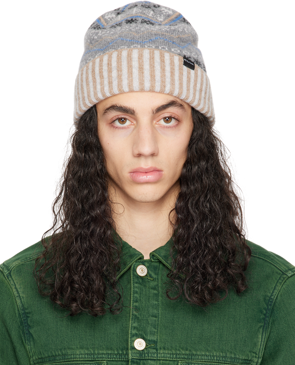 

Серая шапка Fairisle PS by Paul Smith
