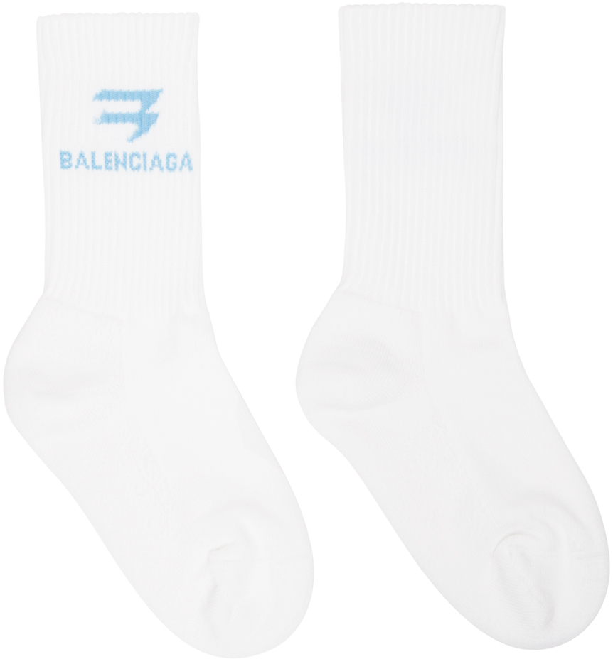 

Белые теннисные носки Sporty B Balenciaga