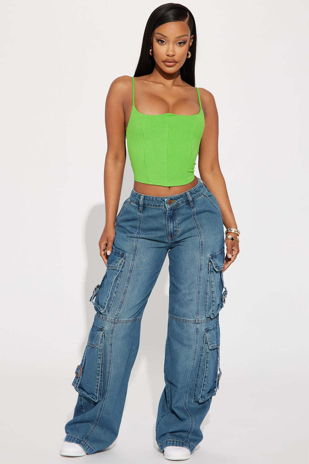 

Джинсы Fashion Nova FN1543I688, синий