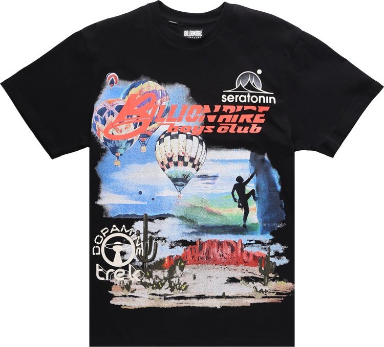 

Футболка Billionaire Boys Club World Short-Sleeve Knit 'Black', черный