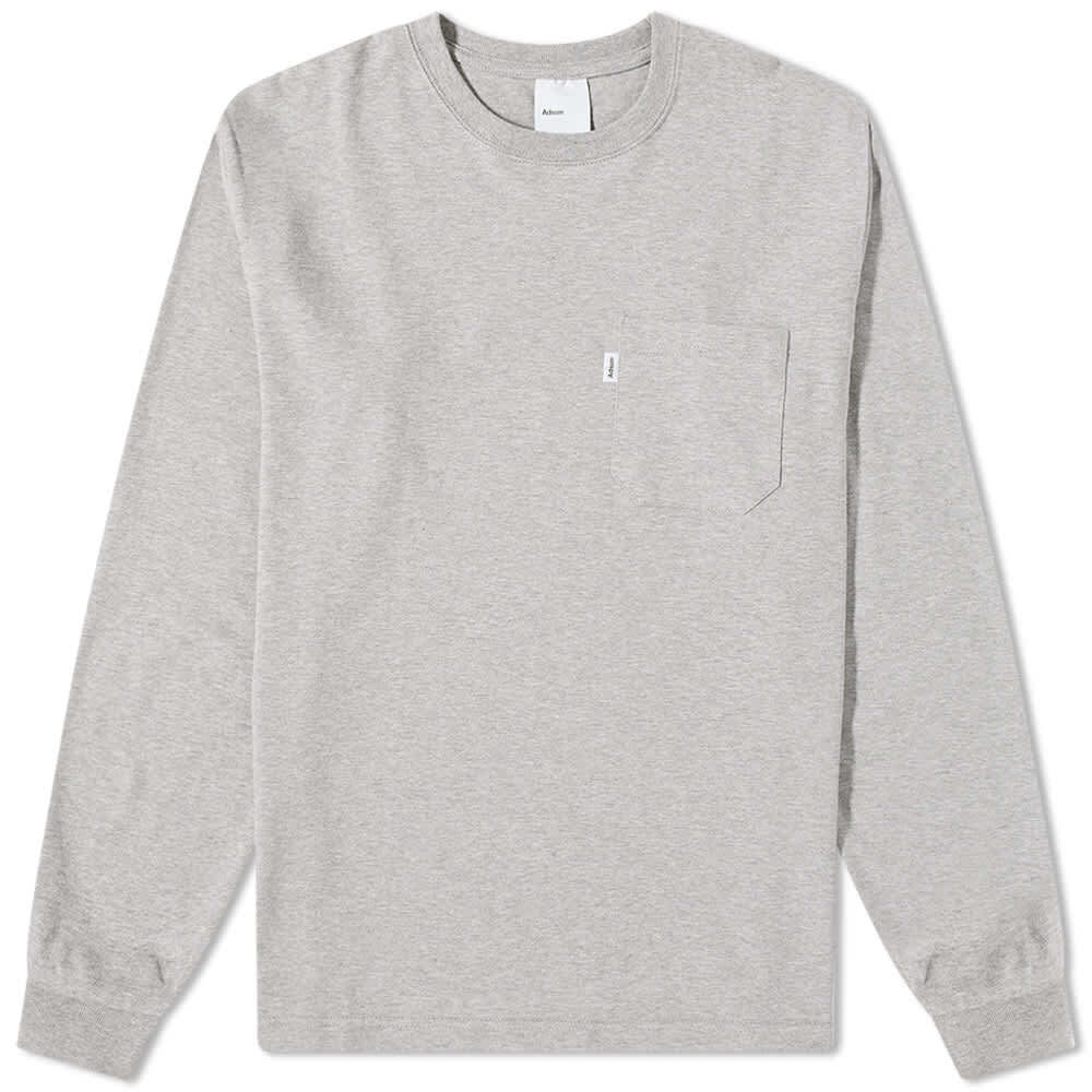 

Футболка Adsum Long Sleeve Classic Pocket Tee, Серый