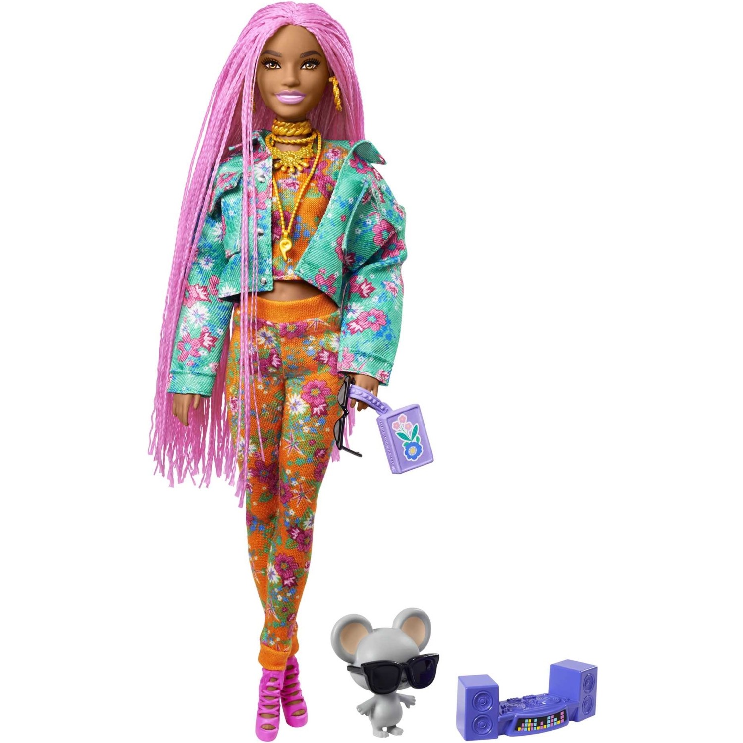 Кукла Barbie Extra Doll с аксессуарами