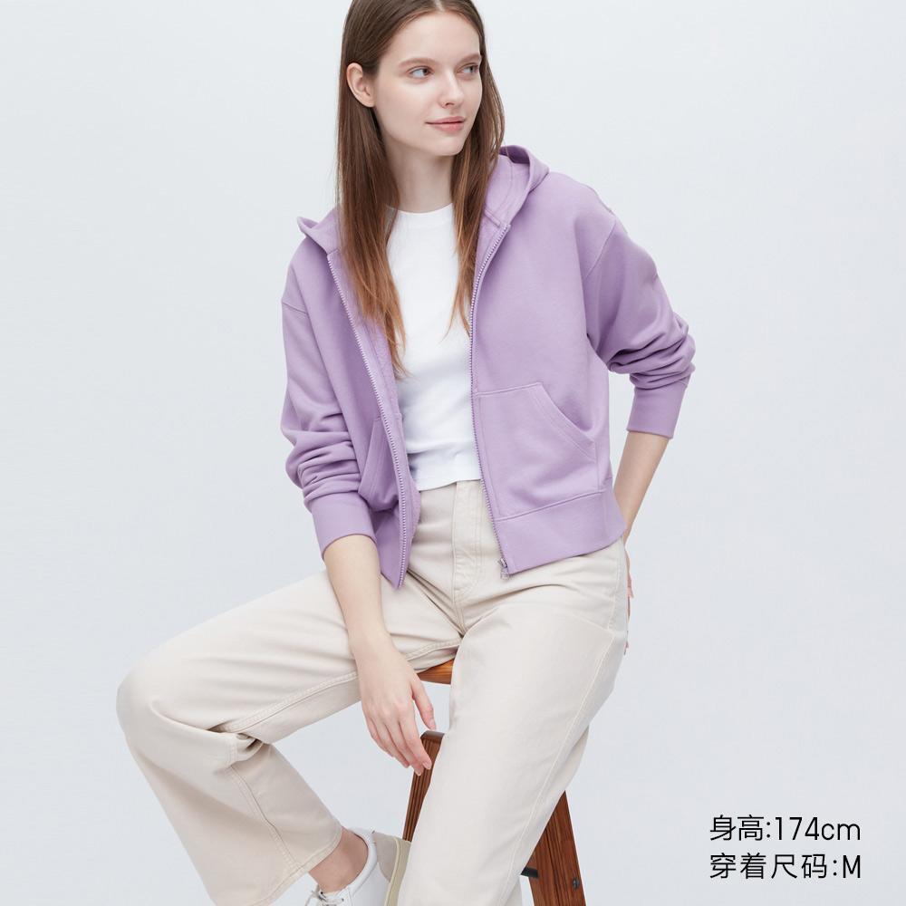 

Куртка с капюшоном Uniqlo, синий