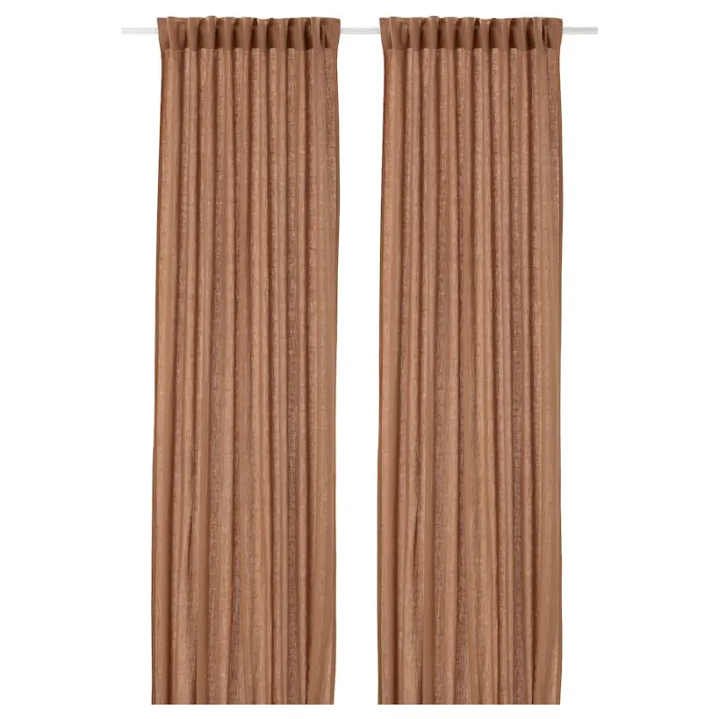 

Шторы Ikea Dytag 2 шт, темно-бежевый