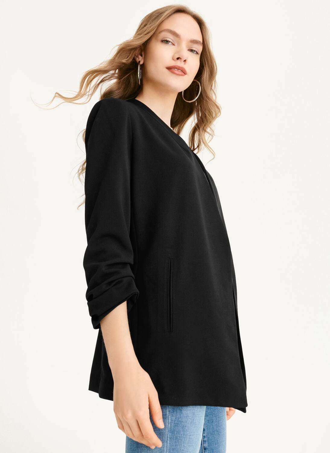 

Блейзер с открытым передом DKNY, Черный