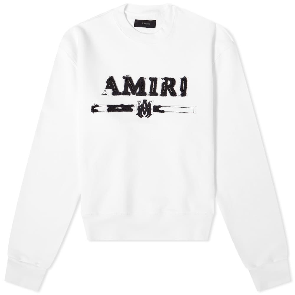 

Толстовка AMIRI Applique Logo Crew Sweat, Белый