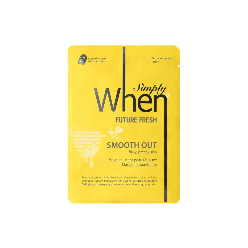 

Simply When Future Fresh Smooth Out Sheet Masks разглаживающая маска для лица 23мл