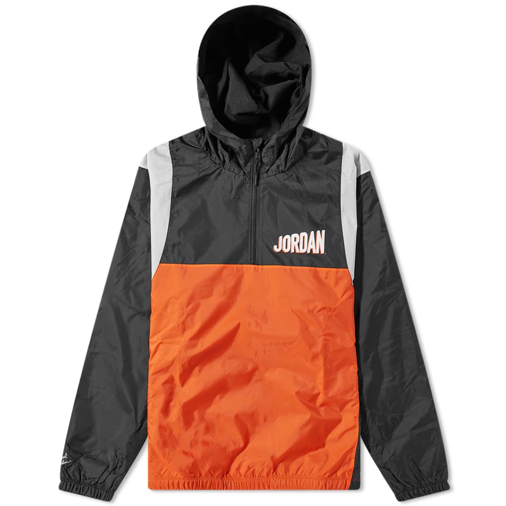 Куртка Nike Air Jordan Flight, черно-оранжевый куртка nike jordan flight черный серый