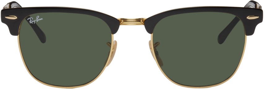 

Черные солнцезащитные очки Clubmaster Ray-Ban