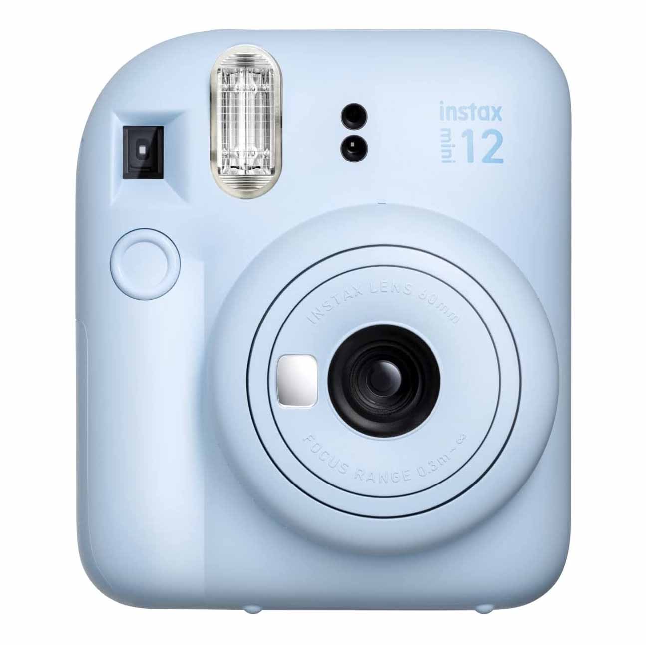 фотоаппарат fujifilm instax mini 12 clay white белый Фотоаппарат Fujifilm Instax Mini 12, синий