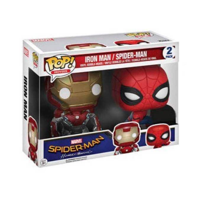 

Набор фигурок Funko Pop! Marvel: Spider-Man Homecoming Iron Man & Spider Man, 2 предмета