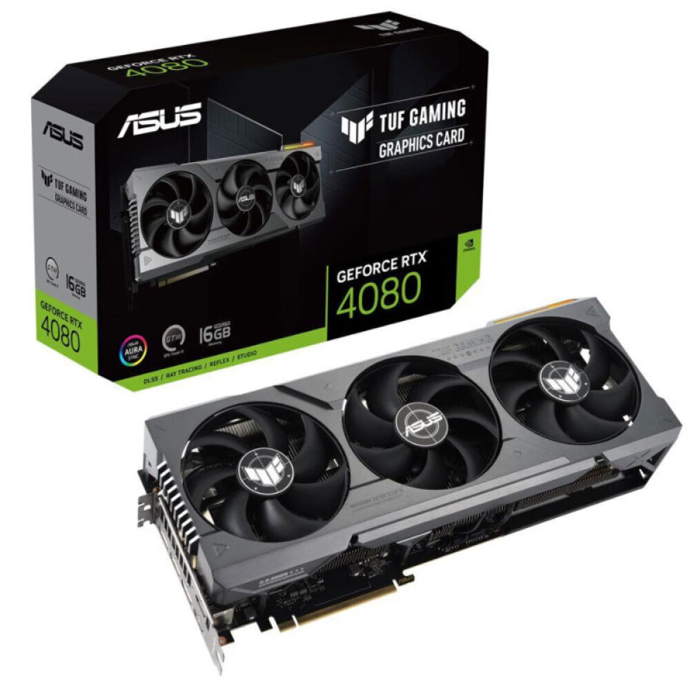 

Видеокарта дискретная Asus TUF Gaming GeForce RTX 4080 OC Edition 16GB