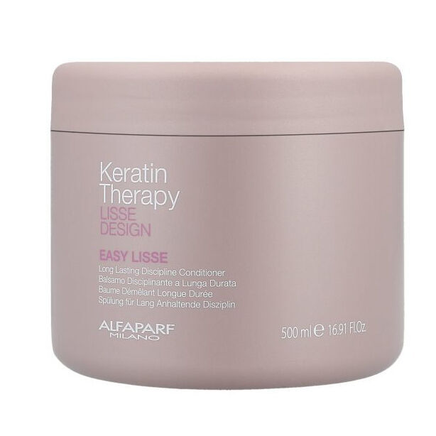 

Alfaparf Keratin Therapy Easy Lisse разглаживающий и дисциплинирующий кондиционер для волос, 500 мл
