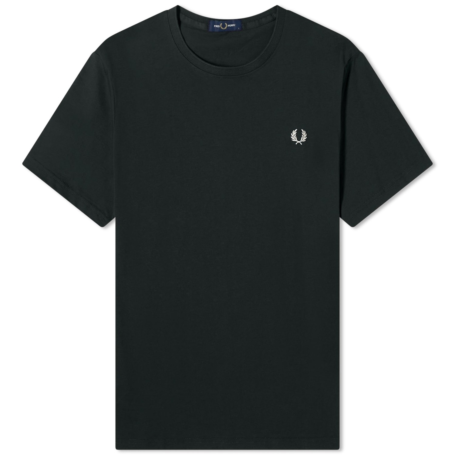 

Футболка Fred Perry Logo, черно-зеленый, Черный