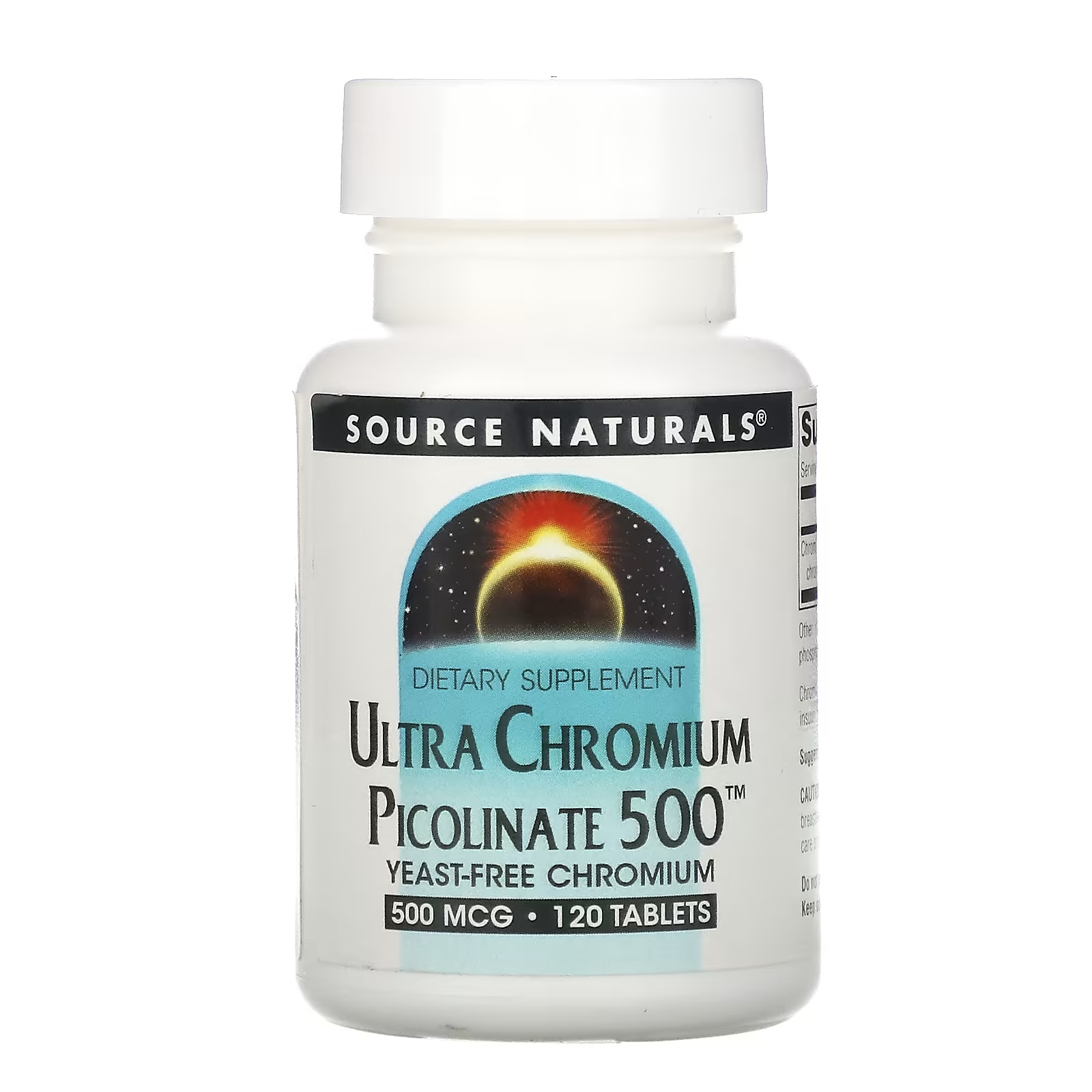 Source Naturals ультра пиколинат хрома 500 500 мкг, 120 таблеток source naturals пиколинат хрома 200 мкг 240 таблеток