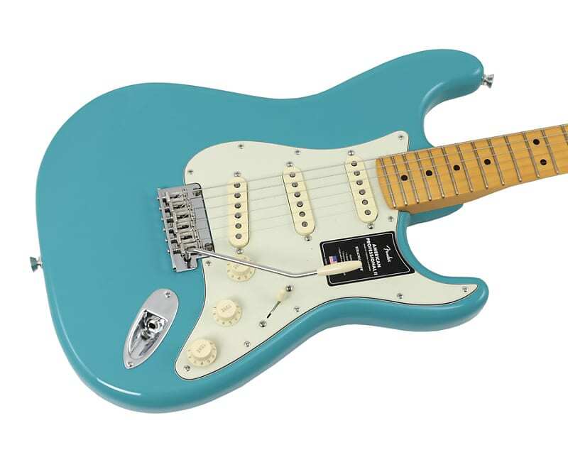 

Электрогитара Fender American Professional II Stratocaster Miami Blue