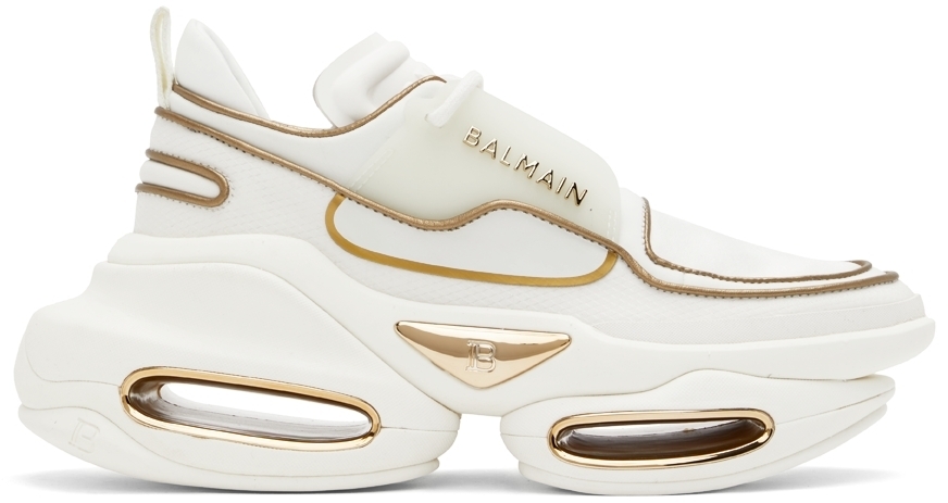 

Белые низкие кеды B-Bold Balmain