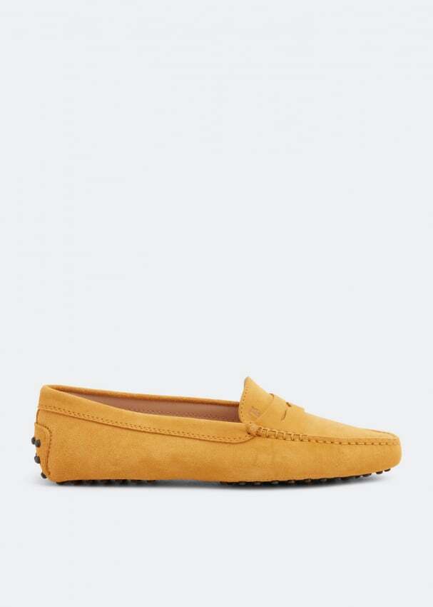 

Лоферы TOD'S Gommino driving loafers, желтый