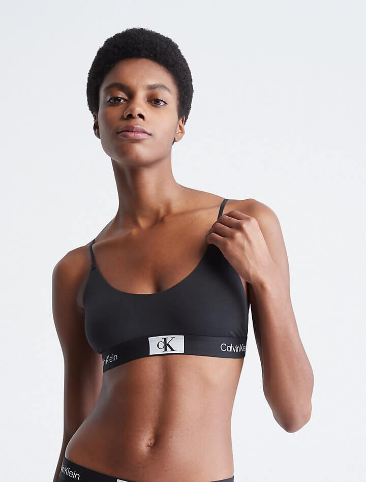 

Бюстгальтер без косточек Calvin Klein 1996, черный