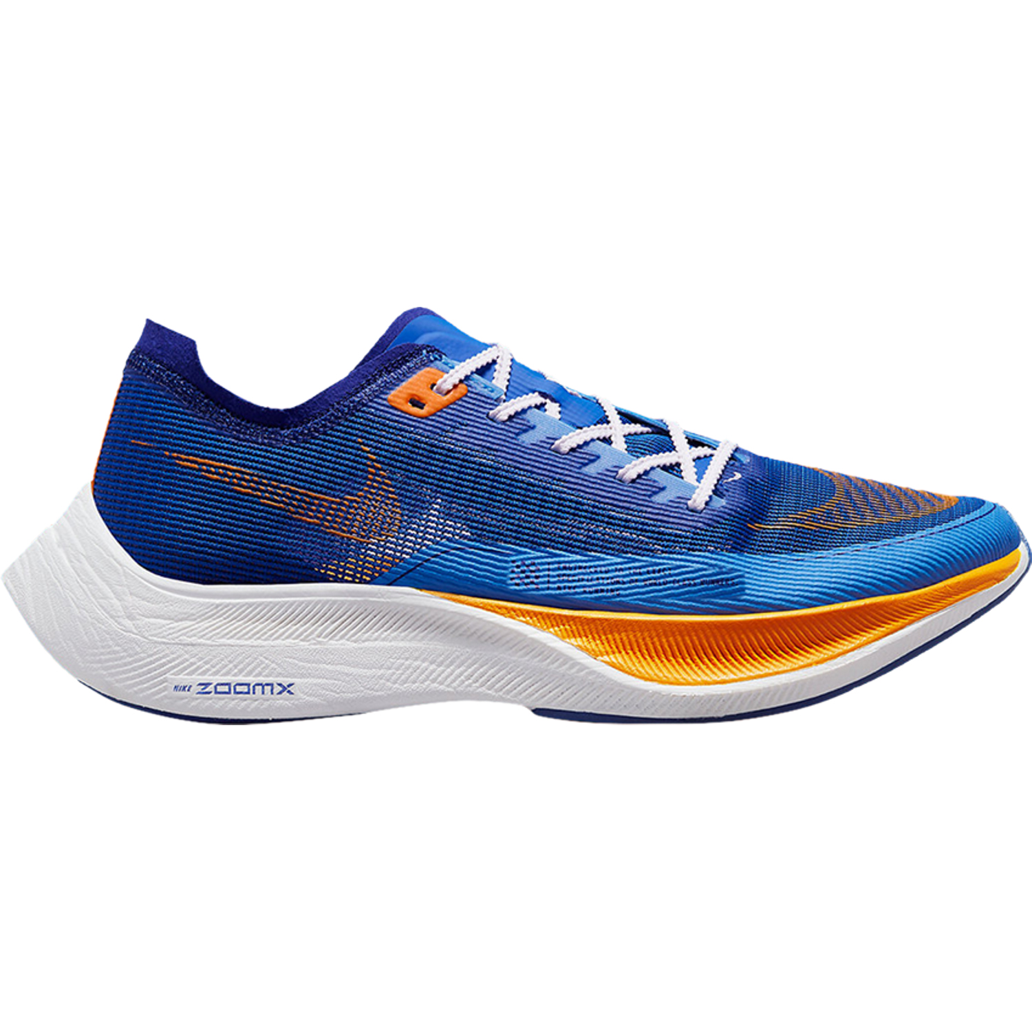 Кроссовки Nike ZoomX Vaporfly NEXT% 2, синий кроссовки nike zoomx vaporfly next% 2 game royal vivid orange синий