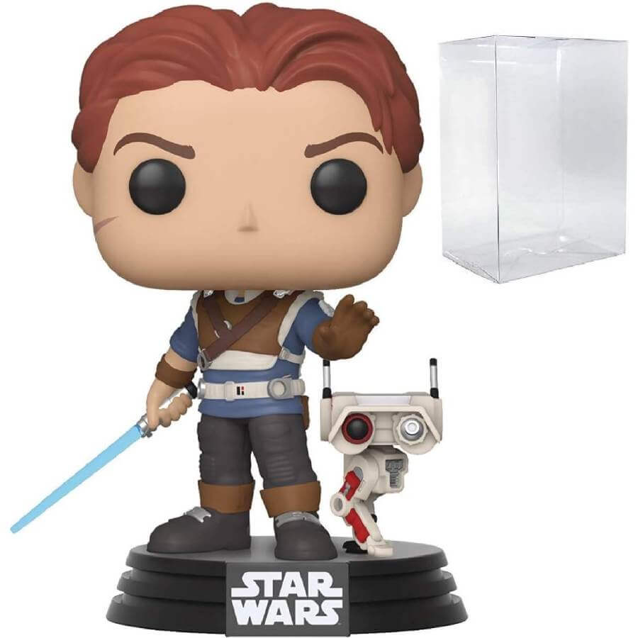 Фигурка Funko POP! Star Wars: Jedi Fallen Order - Cal Kestis with BD-1 –  купить с доставкой из-за рубежа через платформу «CDEK.Shopping»